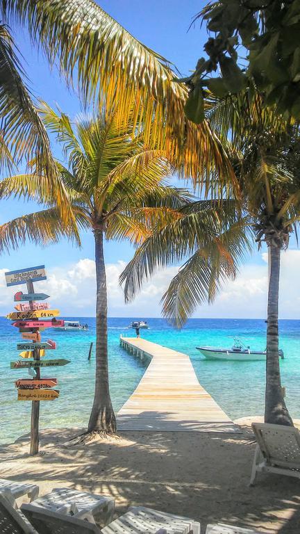 Serenity Beach Cottages Utila Dış mekan fotoğraf